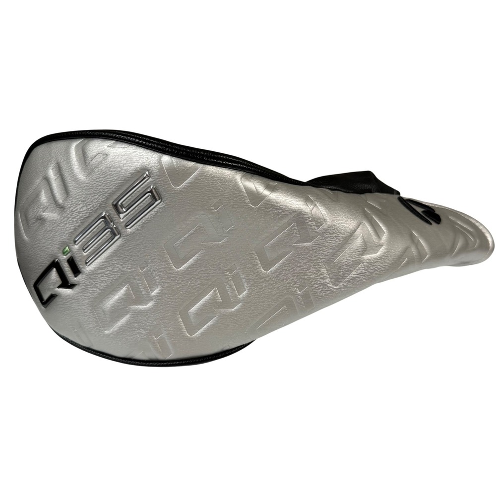 TaylorMade Headcover Qi10 Silver Black Fairway Wood Club Cover Golf